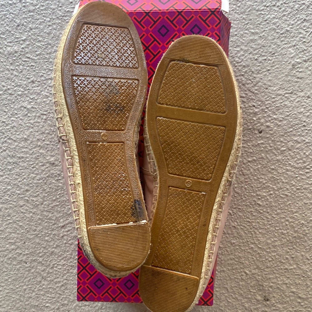 Tory Burch Pink Espadrille Flats - Picture 4 of 4